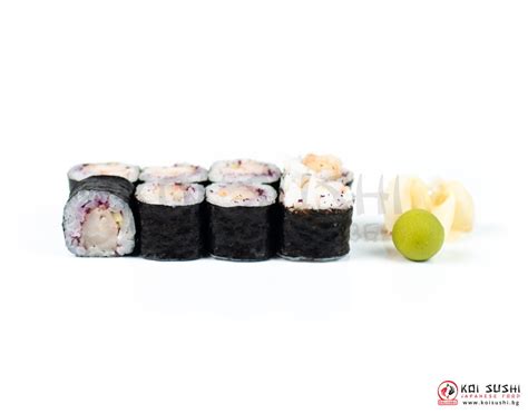 Хосомаки скариди | Суши доставка за вкъщи | KOI Sushi