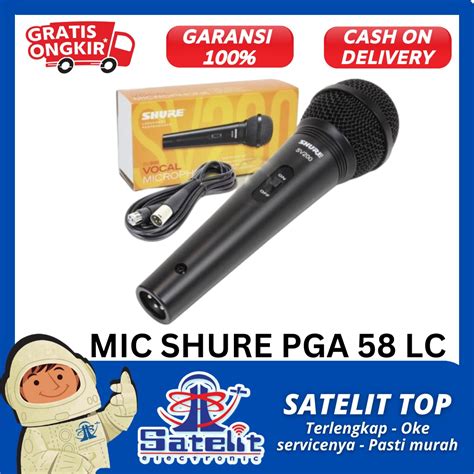 MICROPHONE SHURE SV 200 ORIGINAL - Satelit Electronic