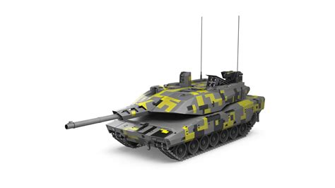 Next Gen German Main Battle Tank 3D - TurboSquid 2197279