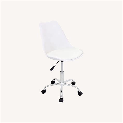 white office desk chair 8