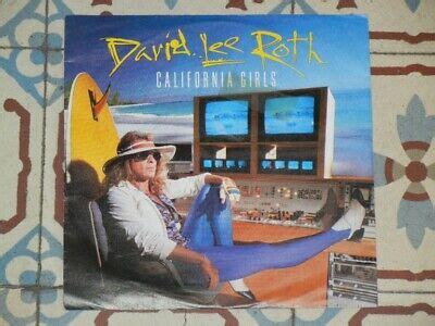 David Lee Roth California Girls German P S Van Halen Ebay