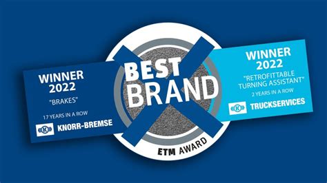 Knorr Bremse Again Wins Etm Awards The Brake Report