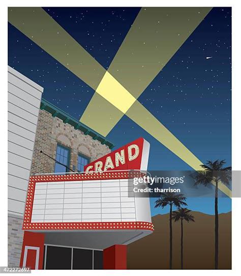 Movie Theater Marquee Background Photos And Premium High Res Pictures