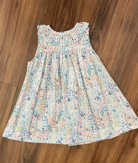Garden Floral Ruffle Float Dress Shutterbugs Boutique