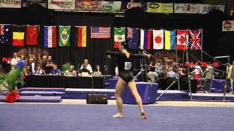 Eva Perez Lopez Floor 2014 Woga Classic Youtube