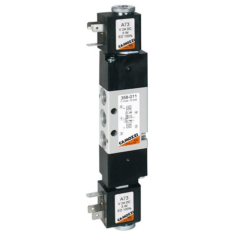 Camozzi 358 011 02 U76 - 1/8 SolenoId 110V Dc 5W — FluidAirFittings