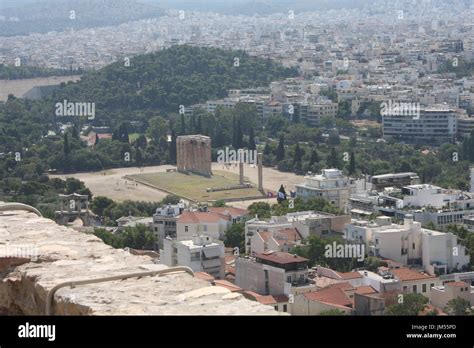 Aerial view of Athens, Greece Stock Photo - Alamy