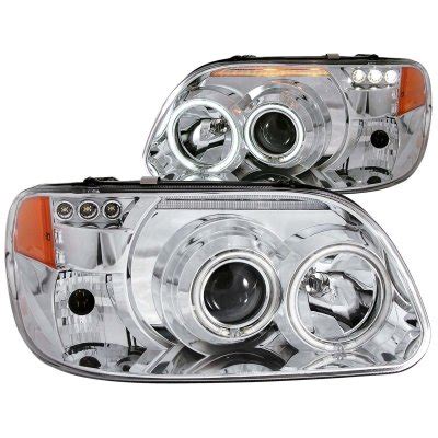 Ford Explorer 1995 2001 Projector Headlights Chrome CCFL Halo LED