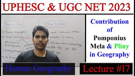 Contribution Of Pomponius Mela Pliny In Geography Ii Lecture Ii