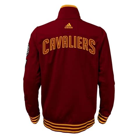 Youth Cleveland Cavaliers Adidas Wine On Court Jacket Nba Store