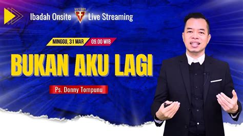 Live Streaming Ibadah Minggu VCI 31 Maret 2024 Jam 09 00 WIB Ps