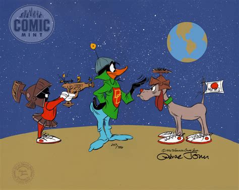 Marvin The Martian Duck Dodgers