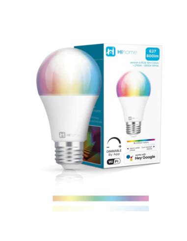 Bec Smart Led Wifi Rgb M Culori E Lumeni Google Alexa Siri