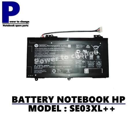 Battery Notebook Hp Se Xl Pavilion Al Series Se Xl