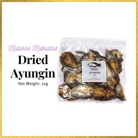 Dried Ayungin Dried Fish 50g Shopee Philippines