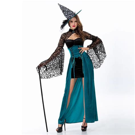 Sexy Witch Costume Deluxe Adult Womens Magic Moment Costume Adult Witch Halloween Fancy Dress In