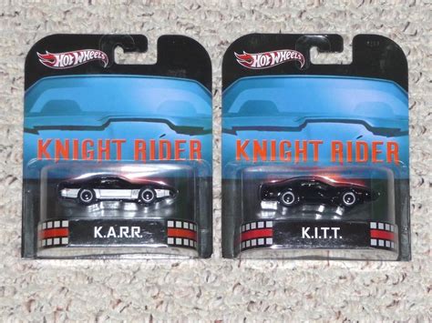 Knight Rider Hot Wheels Retro Entertainment K I T T And K A R R