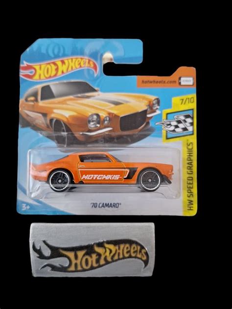 Hot Wheels HW Speed Graphics 2018 70 Camaro 7 10 S Neu gemäss Beschreibung in Adlikon für
