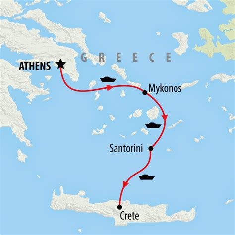 Athens To Mykonos Santorini Crete On The Go Tours