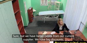 FAKEHUB Classy Amateur Businesswoman In Docs Office Tnaflix