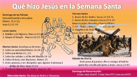 Qué Hizo Jesús En La Semana Santa Reflexión Cristiana