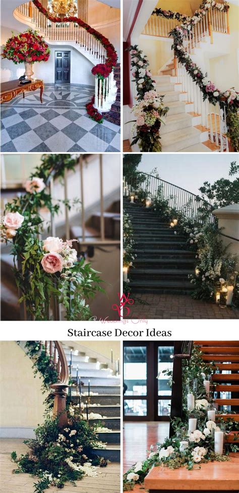 Stair Wedding Decor Indian Wedding Decor Staircase Decor Indian