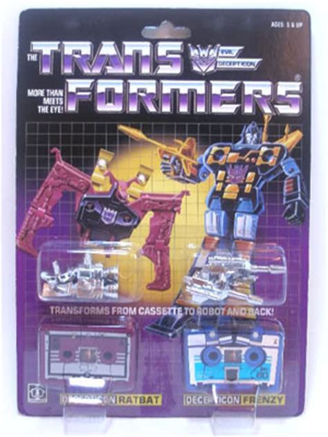 Mini-Cassettes Ratbat (Transformers, G1, Decepticon) | Transformerland ...