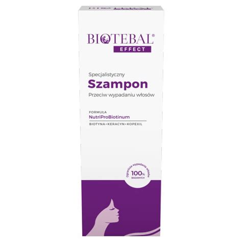 Biotebal Effect Szampon Przeciw Wypadaniu Włosów 200 Ml Opinie Cena