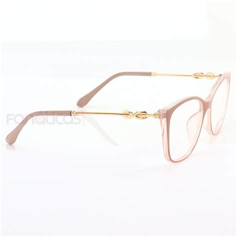 Armação de Óculos Quadrado TF2160 Nude