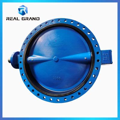 New Design Eccentric Flange Valve Wafer Manual Hand Wheel Resilient