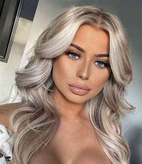 Pin By Kate🖤 On Colors Highlights Lowlites Silver Blonde Hair