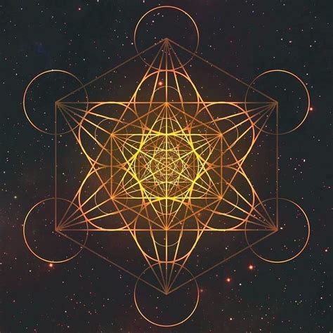 Na Geometria Sagrada O Arcanjo Metatron Regula O Fluxo De Energia