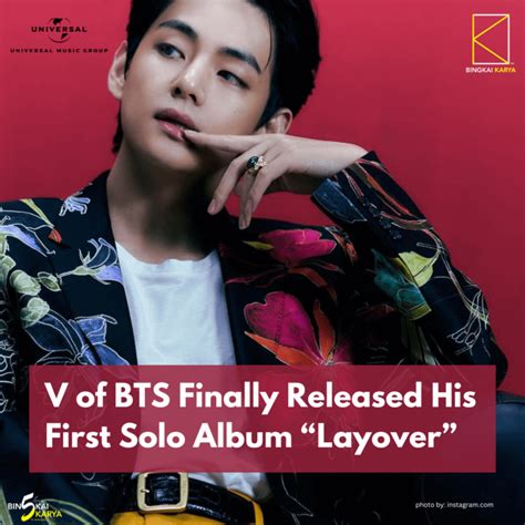 V Of BTS Finally Released His First Solo Album Layover