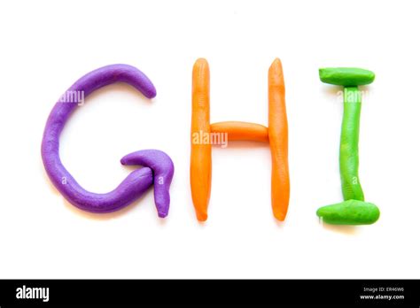 Letter ghi Cut Out Stock Images & Pictures - Alamy