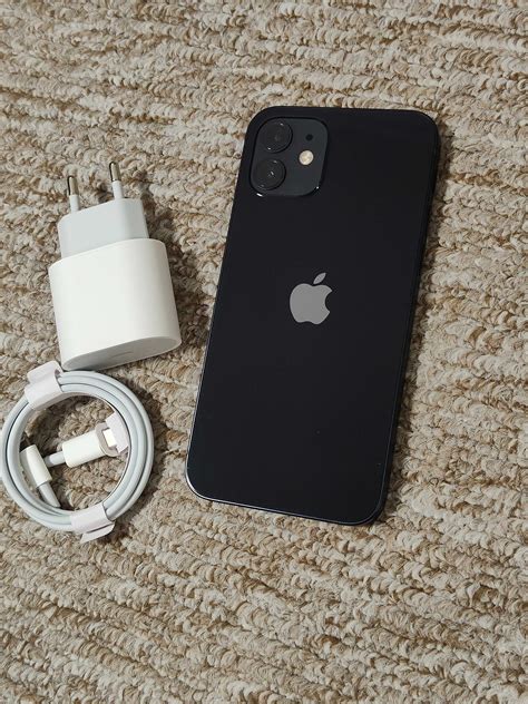IPhone 12 -64 , Black , батарея 100%, кабель\зарядка: 10 599 грн ...