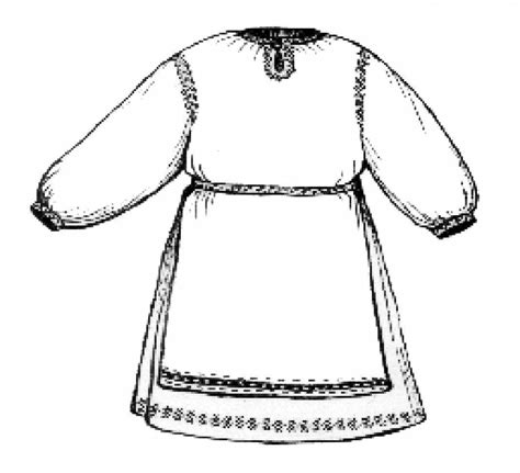 Сарафан Русский Народный Раскраски Для Детей Шаблоны - 70 фото