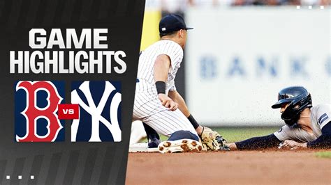 Red Sox vs. Yankees Highlights | 07/07/2024 | MLB.com