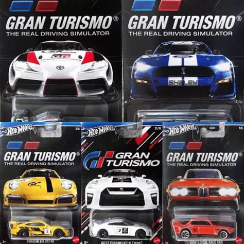 Jual Hot Wheels Gran Turismo Set Toyota Supra R Porsche Bmw Mustang Shopee Indonesia