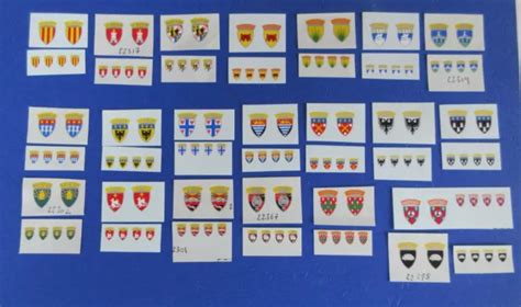 LOT DE BLASONS Divers De Parainage Carpena Roco Ls Models Piko