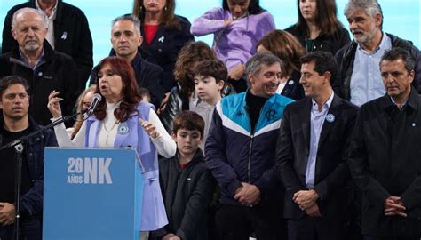 De Cara Al Cierre De Listas Cfk Se Reunió Con Sergio Massa Wado De Pedro Y Máximo Kirchner