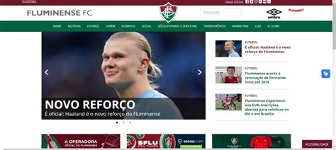 Site Do Fluminense Hackeado E Anuncia A Contrata O De Haaland