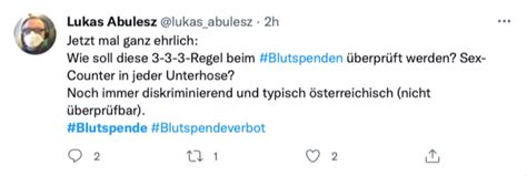 33 Viel Kritik An Sex Und Blutspende Regel Der Regierung Exxpress