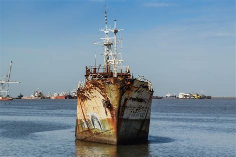 Ship Abandoned Sea Old Free Photo On Pixabay Pixabay