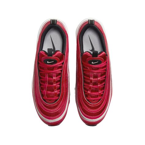 Nike Air Max 97 Red Satin Womens Kickzstore