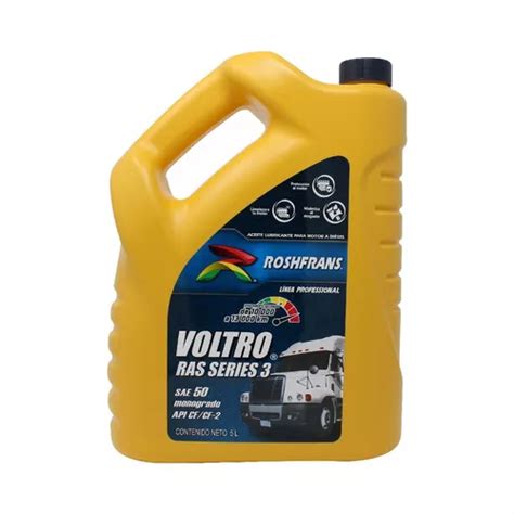 Aceite Motor Sae 50 A Diesel Camion Voltro Ras 5l Roshfrans Envío Gratis