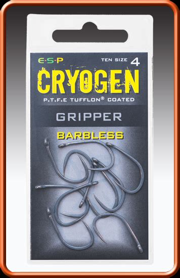 E S P Cryogen Gripper Barbless ATG Fishing