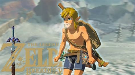 NAKED LINK IS COLD Zelda Breath Of The Wild Part 3 YouTube