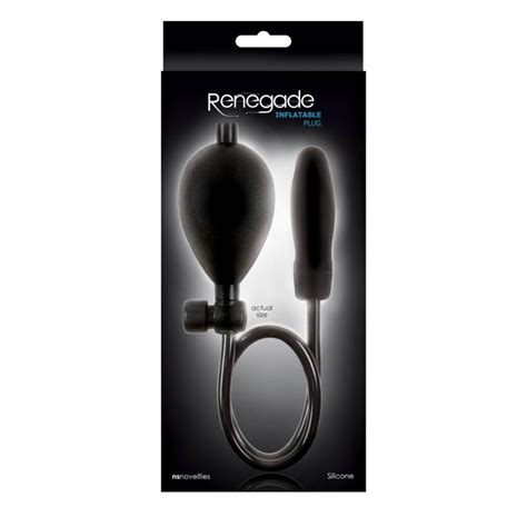 Надуваем анален плъг сбъднете мечтите си Renegade Inflatable Anal