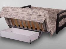 Выкатные диваны с ящиком для белья: прямые двуспальные и выдвижные ...