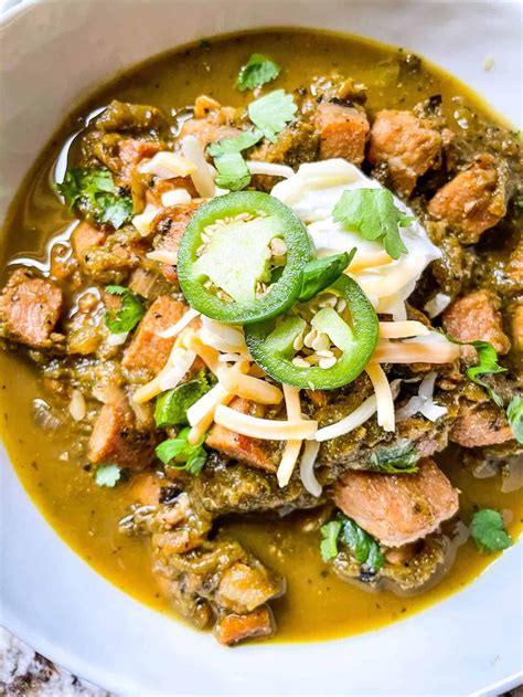 Hatch Pork Green Chili Is A Savory Pork Stew Featuring Hatch Green